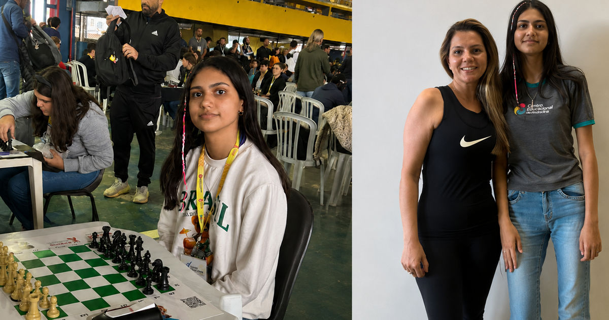 Aluna do CEA representa a escola na Final Estadual de Xadrez do JEESP 2026
